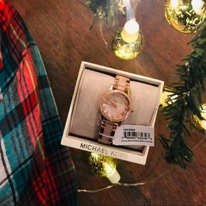 Rose Gold Michael Kors Watch - BRAND NEW WITH TAGS
